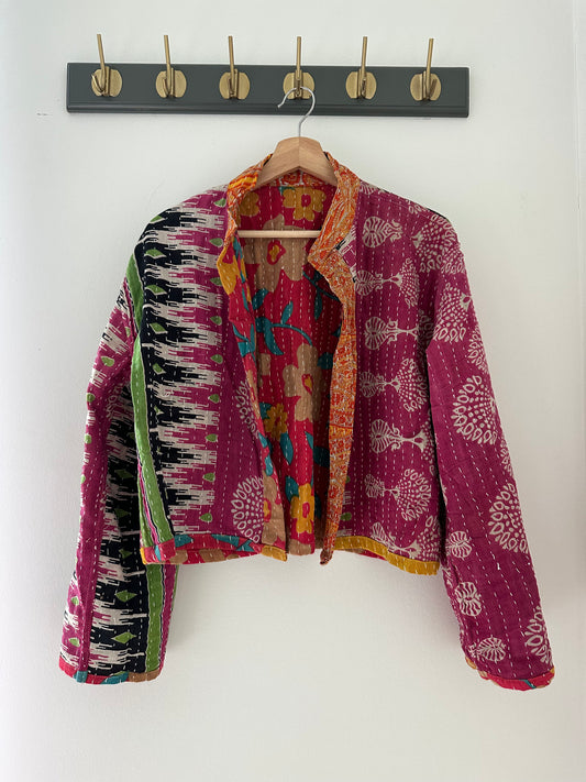 New Kantha Reversible Jacket