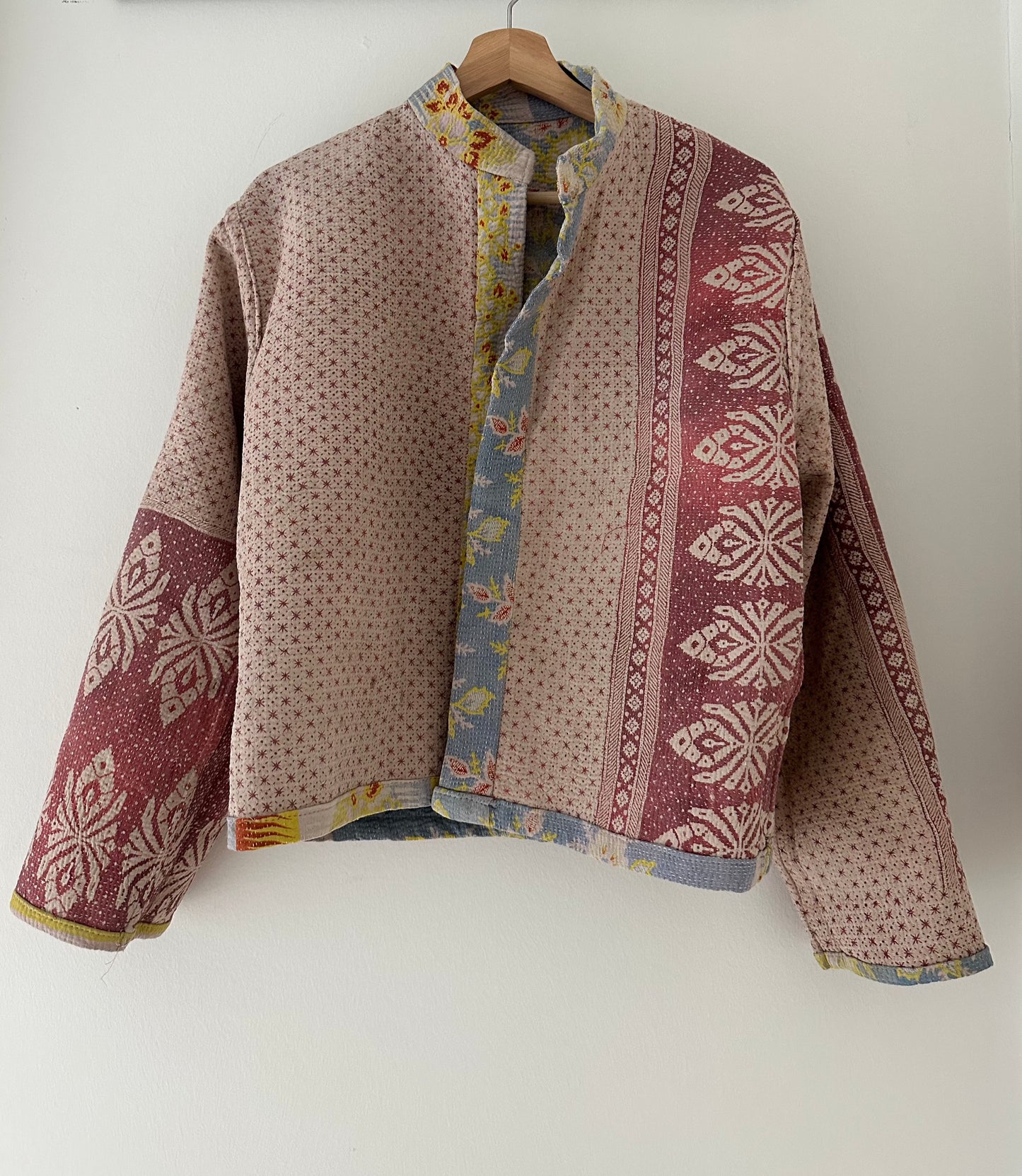 Kantha Quilted Reversible Jacket