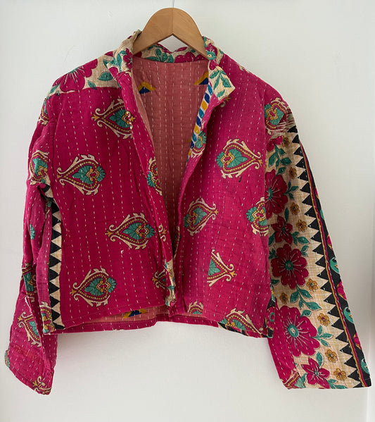 New Kantha Reversible Jacket