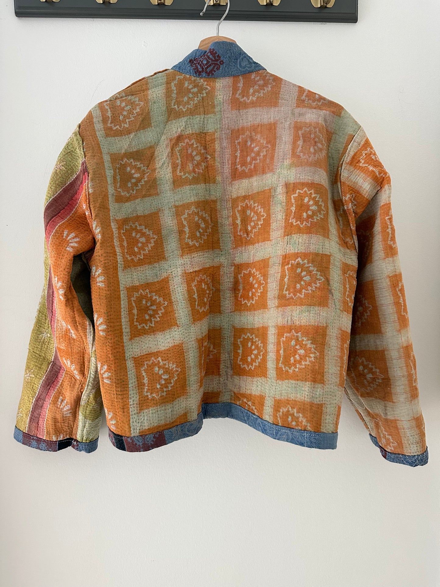 Kantha Quilted Reversible Jacket