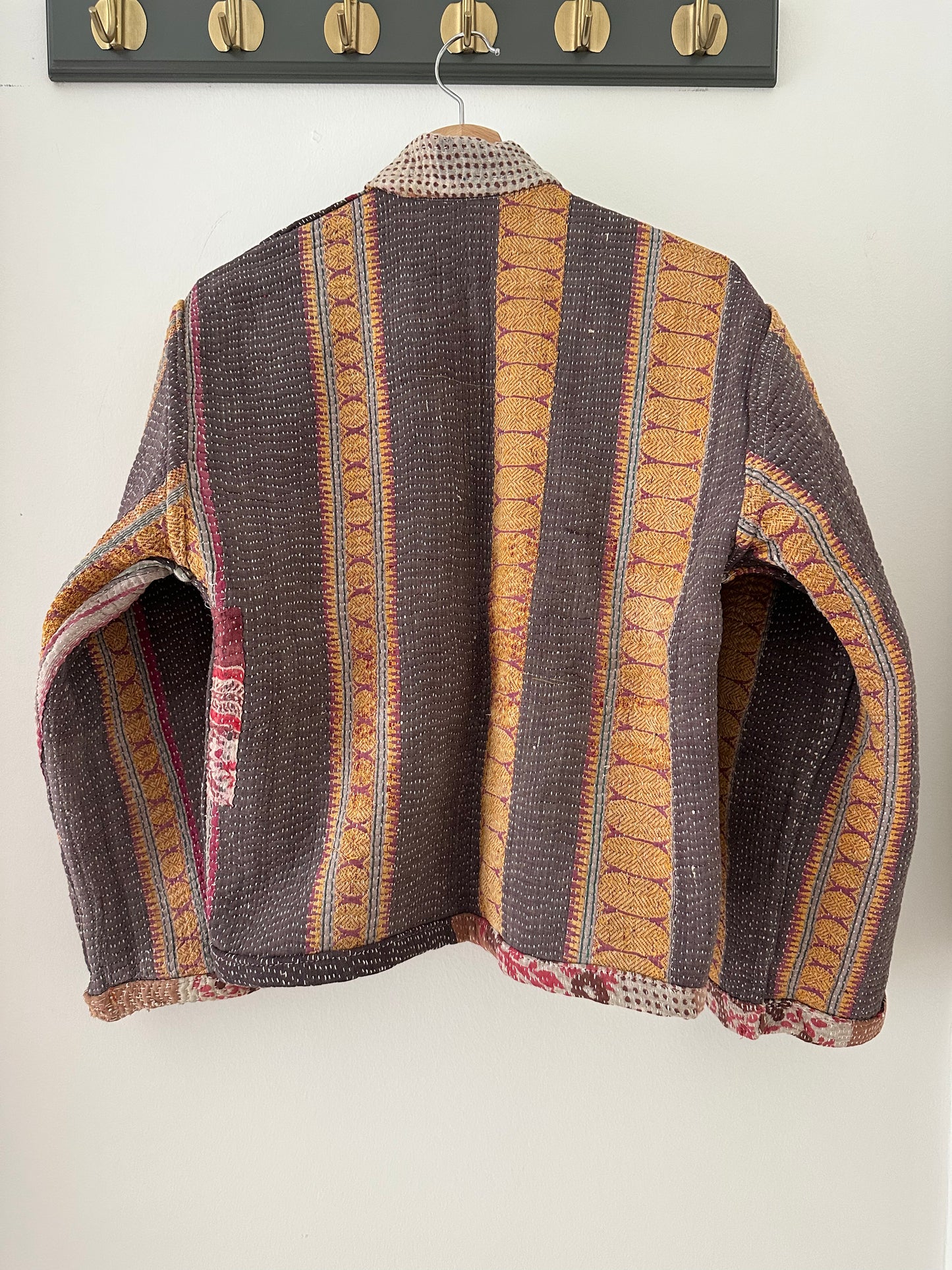 Kantha Quilted Reversible Jacket