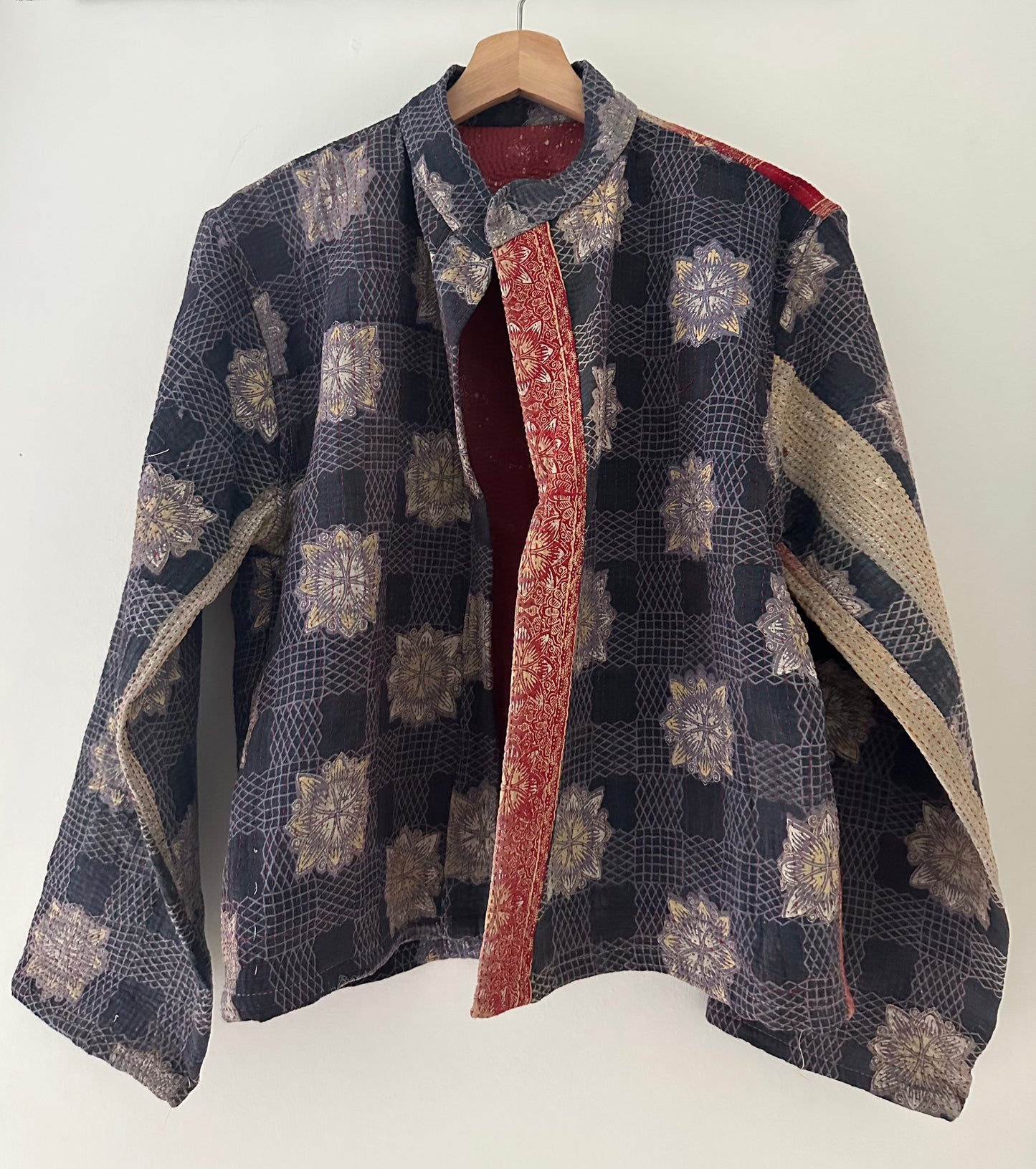 Kantha Quilted Reversible Jacket