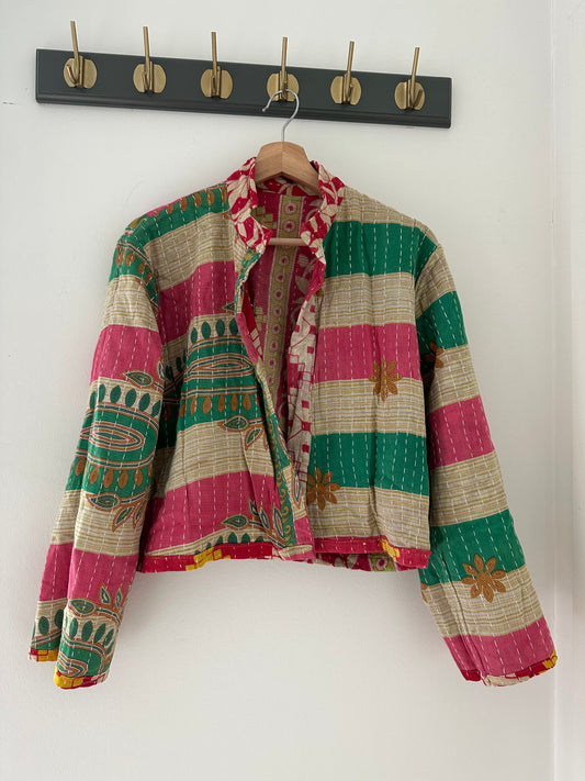 New Kantha Reversible Jacket