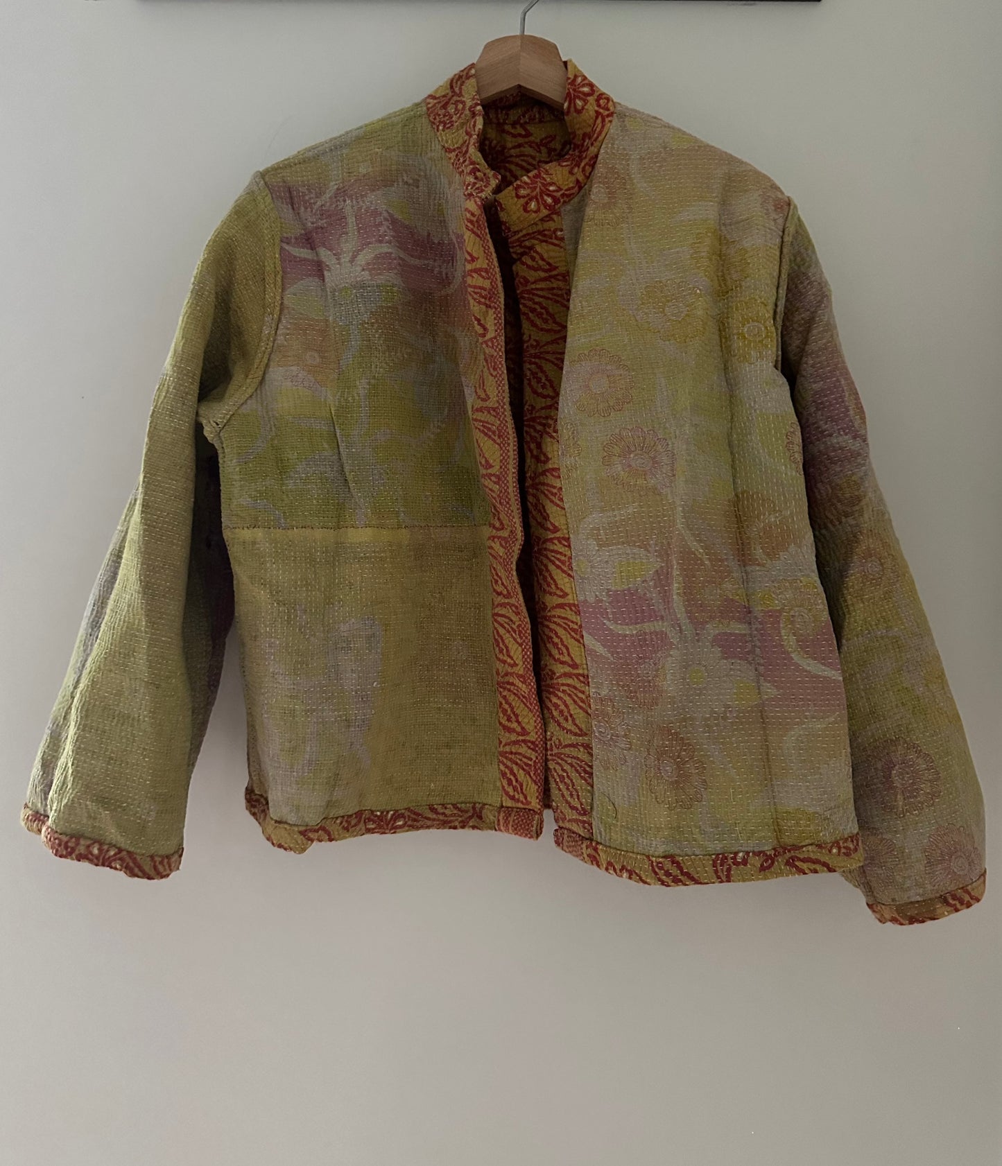 Kantha Quilted Reversible Jacket